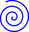 Blue Spiral